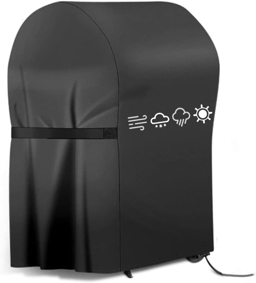 SnelShoppen - Barbecuehoes Weerbestendig, Grillhoes Gasgrill Waterdicht en Winddicht UV-Bestendig Scheurvast Afdekzeil 77 x 67 x 110 cm voor Tuin en C