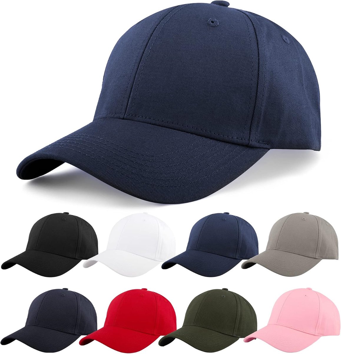 Honkbalpetten Voor Heren en Dames Zomermuts Katoen Hoeden Poloshirt
