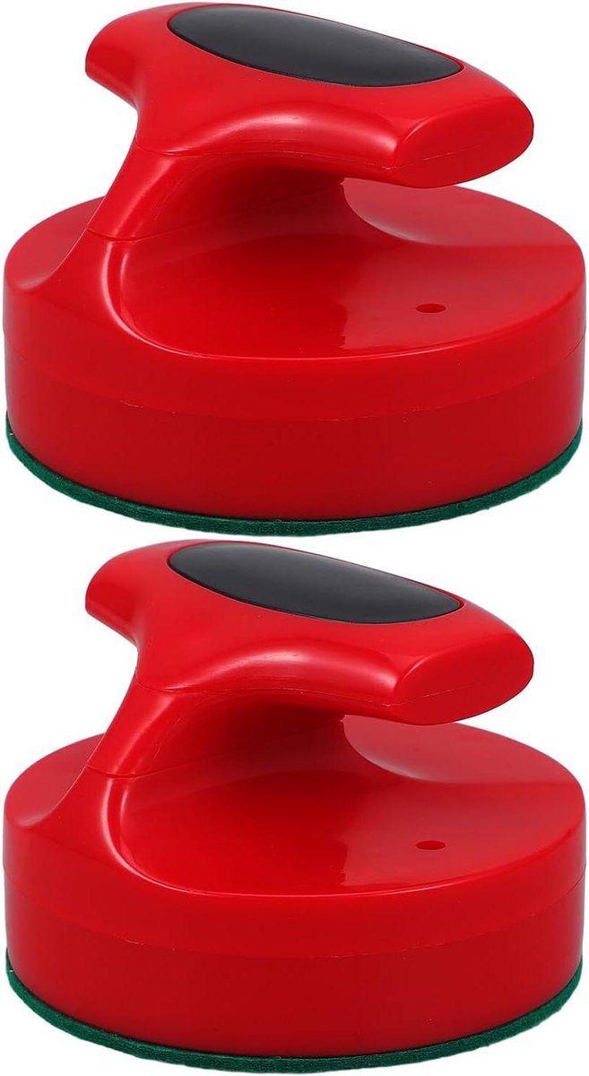 Air Hockey Paddles - Pushers Strikers - Tafelspel - Viltbodem - 9.4 cm - Multi