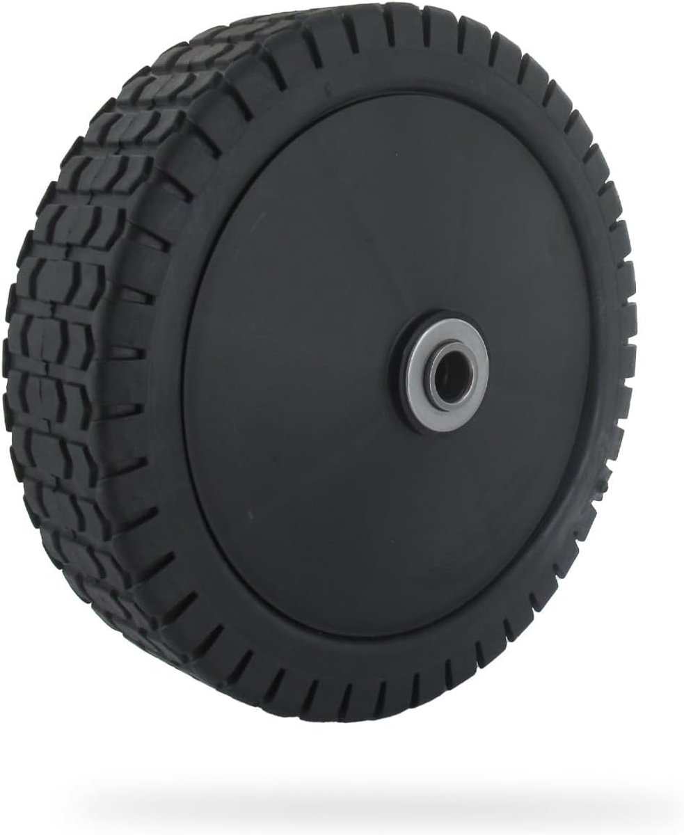 - Compleet wiel + wieldop voor Honda grasmaaier - Tractiewiel met kogellagers voor vervanging origineel Honda wiel - diameter 200 mm/boring 12,75 mm