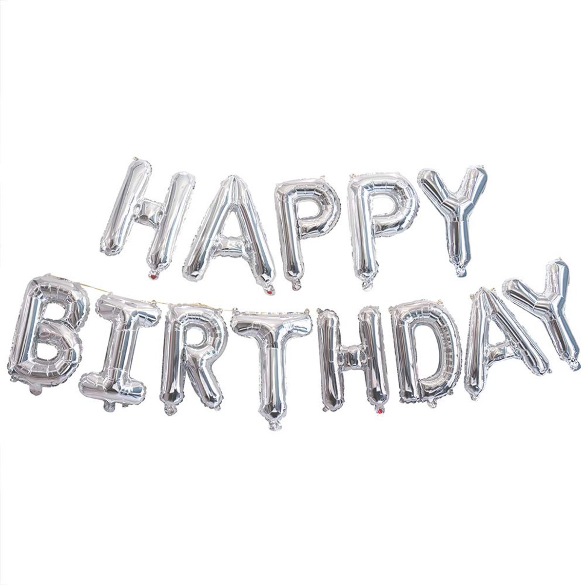 Happy Birthday Banner Luchtballonnen Verjaardagsfeest Decoratie