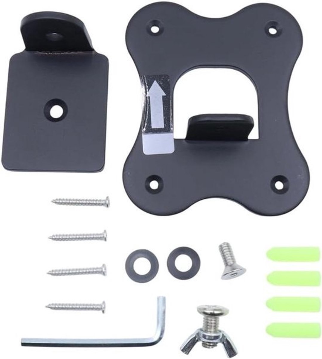 Qury Achterste surround muurbeugel voor geluidssysteem, metalen achterste surround-luidsprekerbeugel, geschikt voor SWA-9500S/XZ Q900A HW Q800A HW Q700A Soundbar