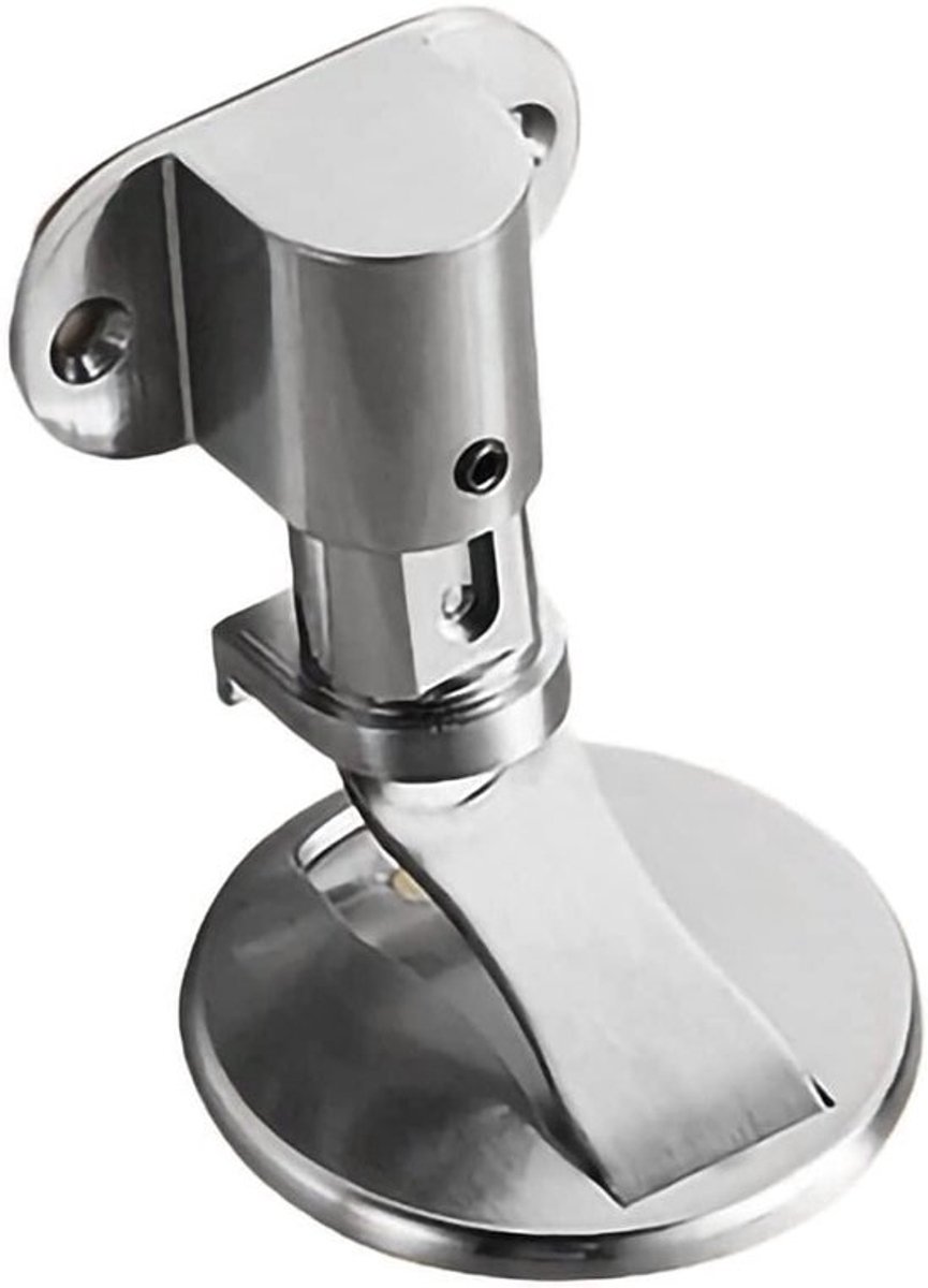 Magnetische Deurstop - Deurvastzetter Deurvanger - Deur Open Houden - Sterke Magnetische Aantrekkingskracht - Zonder Boren - Zilver