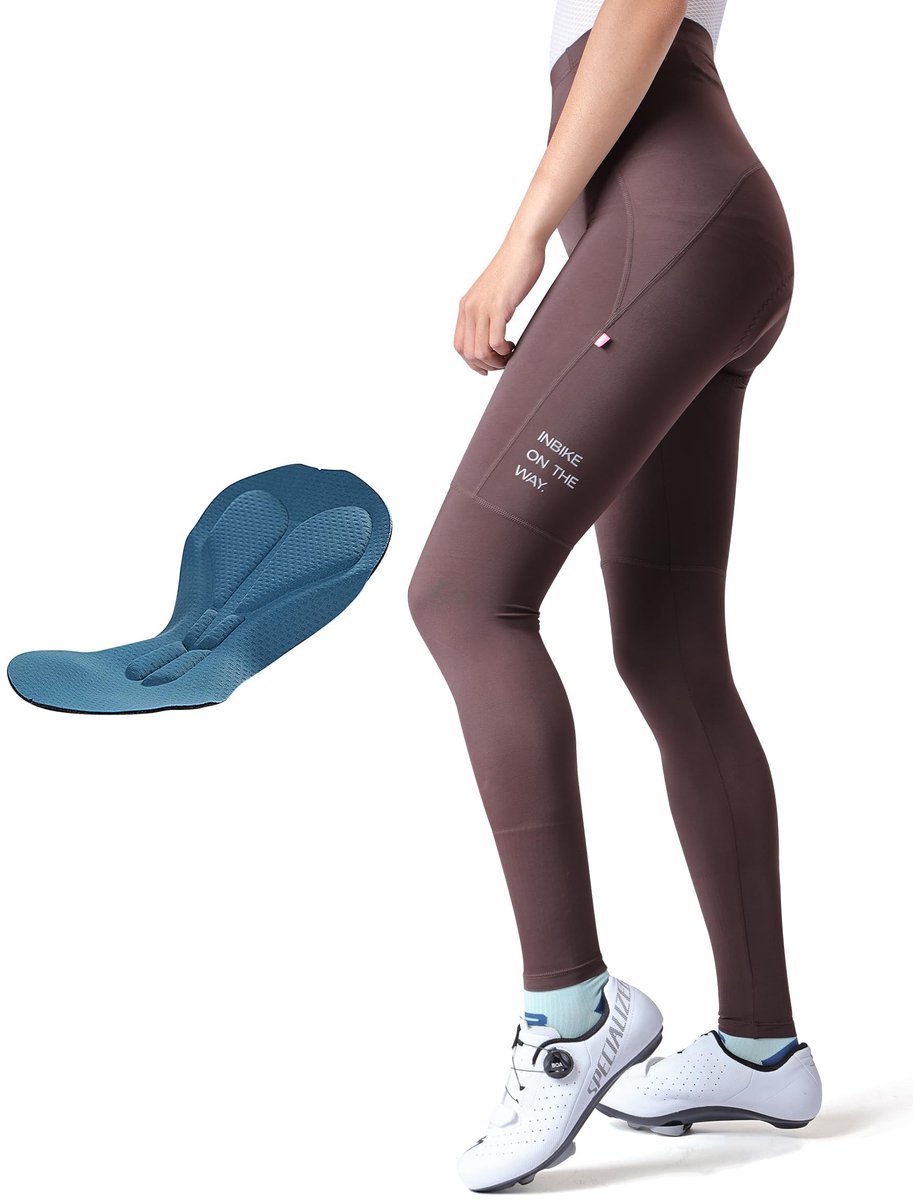Dames Fietspants - Lichtgewicht en Ademend - Bruin