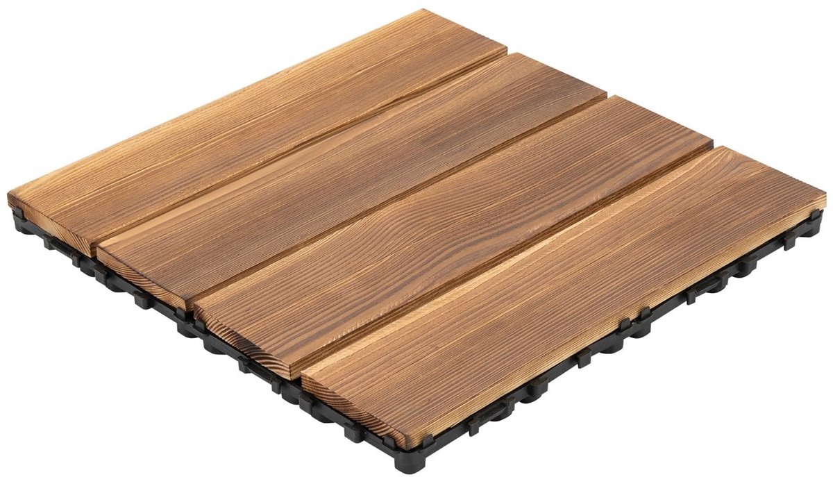Houten Tegels voor Buiten - 36 Stuks