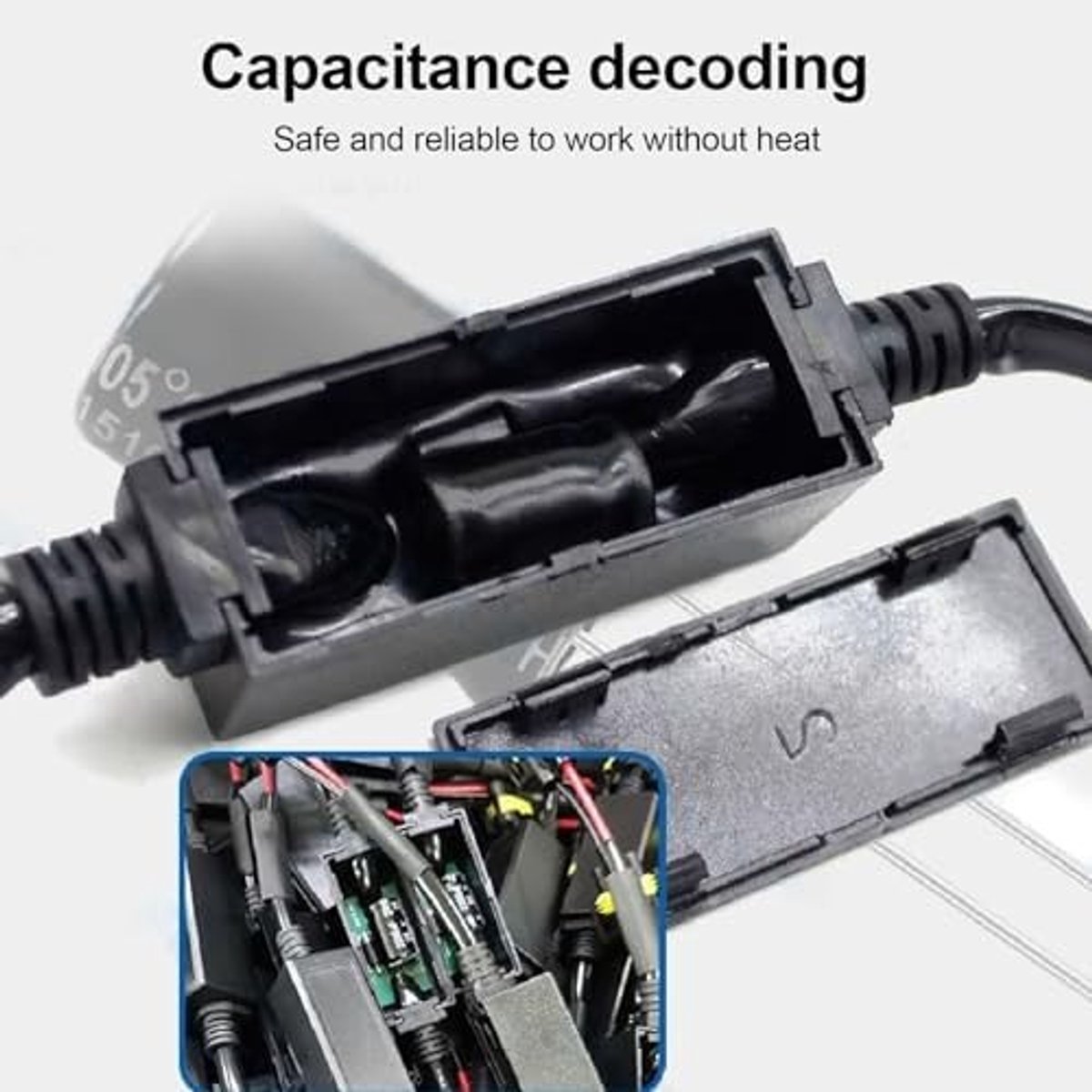 LED Lamp Decoder Set voor H4 LED Verlichting - DC 9 tot 16V Plug and Play, Anti-Flickering, Resistor Decoder voor Autolampen