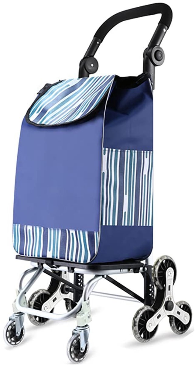 Vouwbare Shopping Trolley - 65 kg draagvermogen - 45L waterdicht