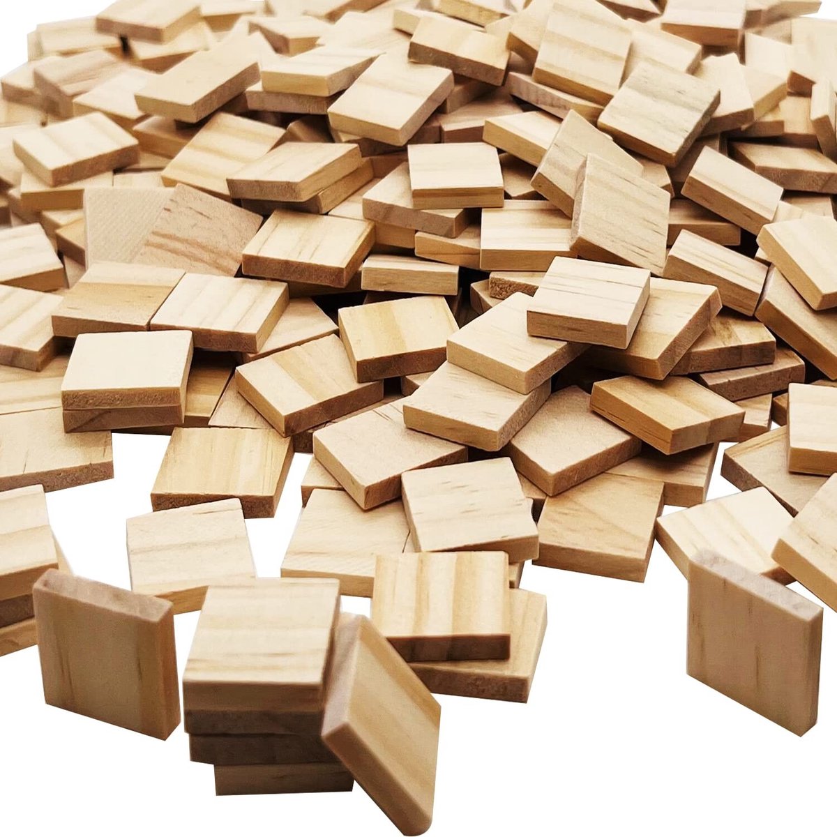 Houten Lege Scrabble Tegels - 400 Stuks voor DIY Creaties
