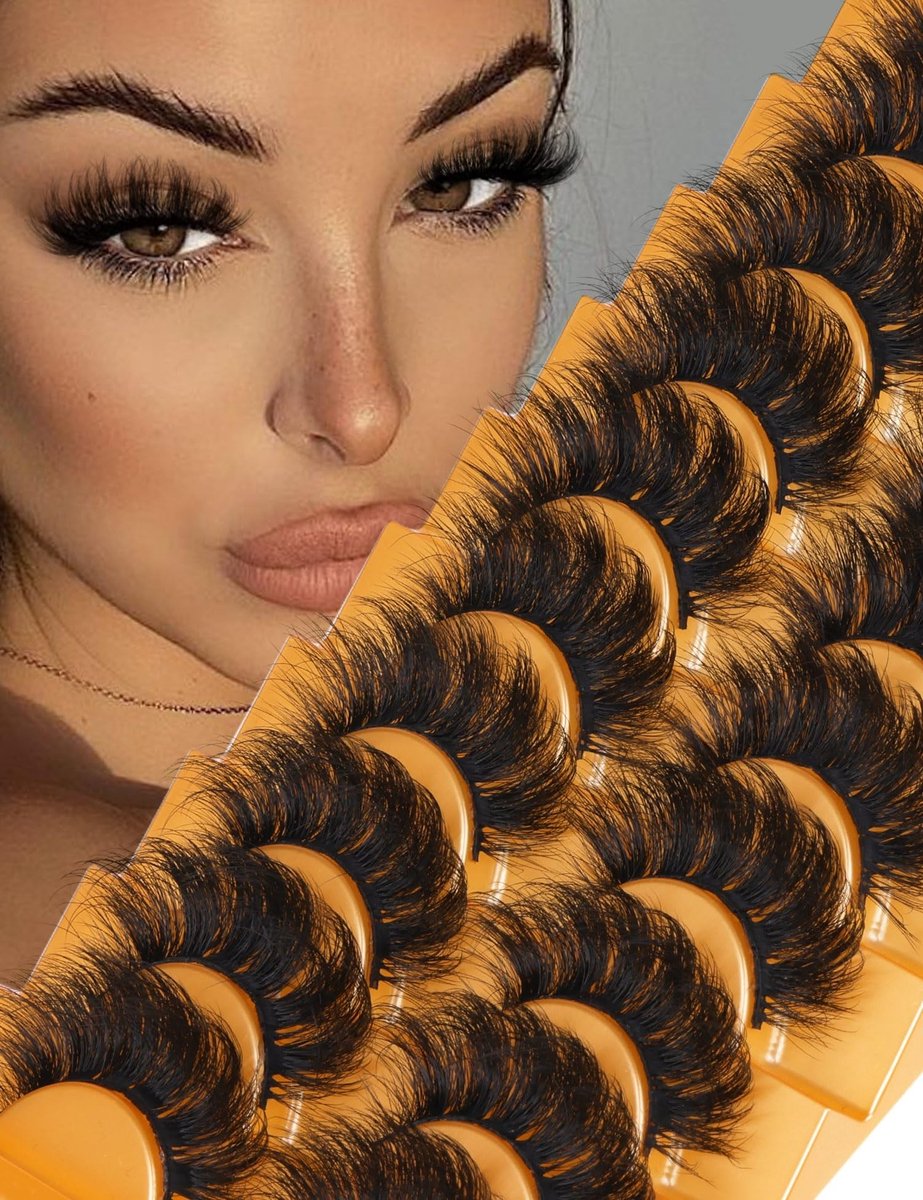 False Wimpers - Fluffy 20mm D Curl - 10 Paar