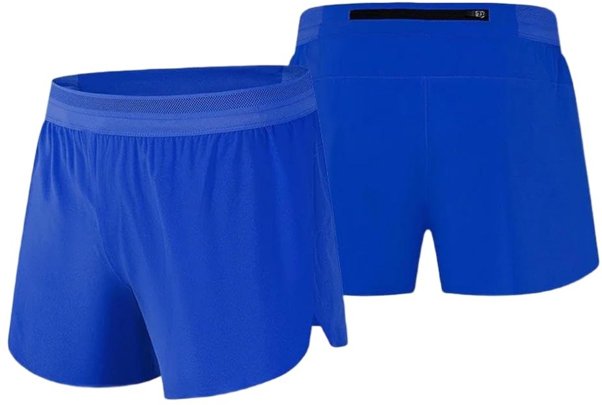 Herenshorts voor hardlopen en fitness - Sneldrogend en ademend - Blauw