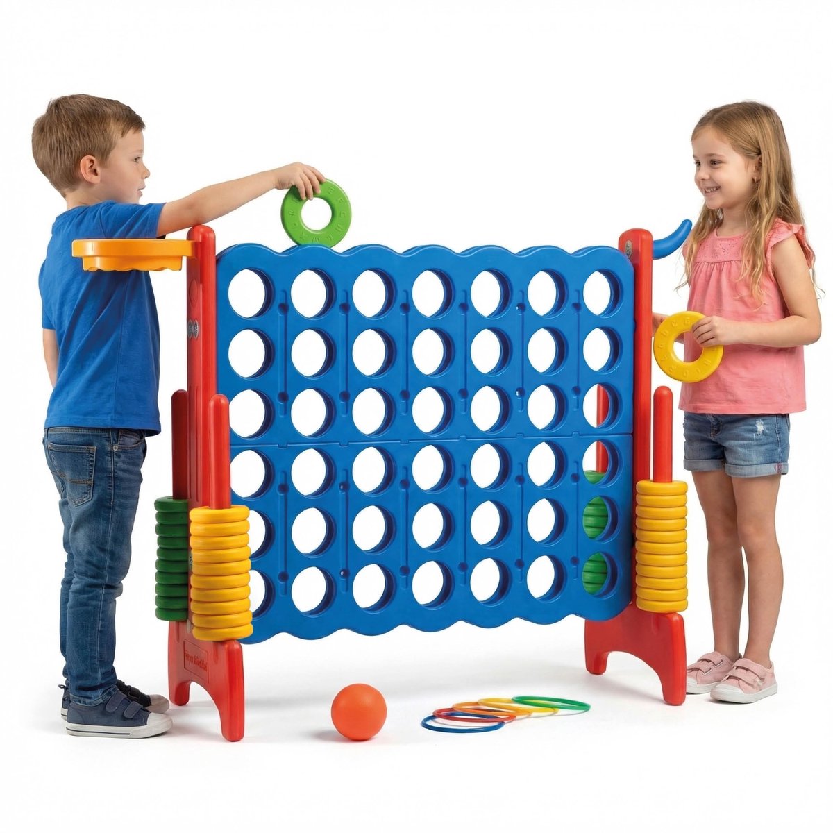 3-in-1 Speelset voor Buiten - XXL Spellen voor Beweging en Educatie