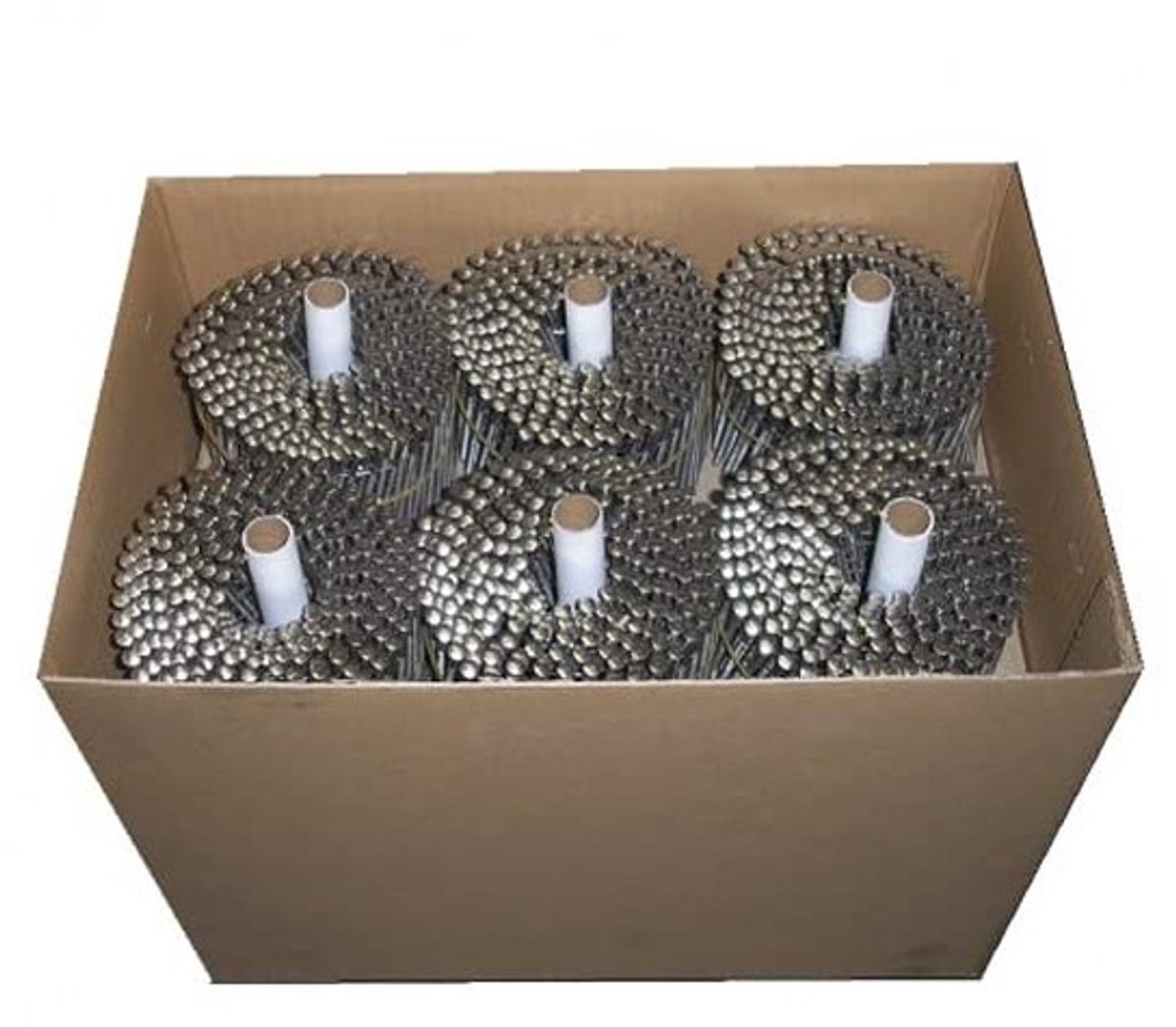 Coil nagels 16° 2,8 x 70 mm - met lenskop voor coilnagler