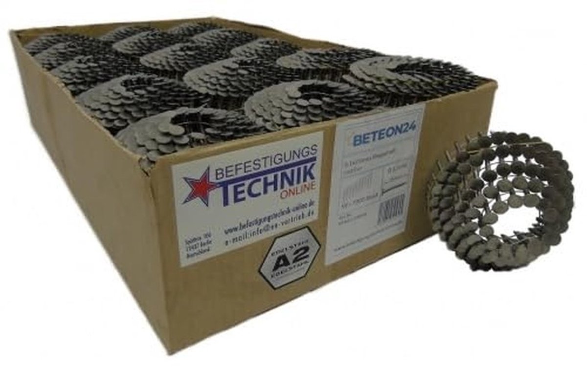 Dakbedekking nagels 3,1 x 25 mm - A2 voor verschillende merken