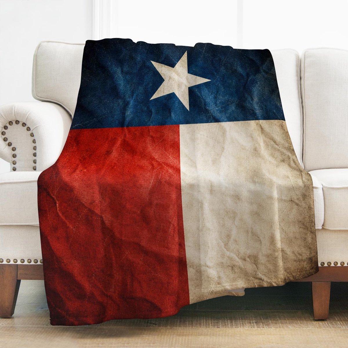 Gooi Deken met Texas Vlag - Lichtgewicht en Gezellig