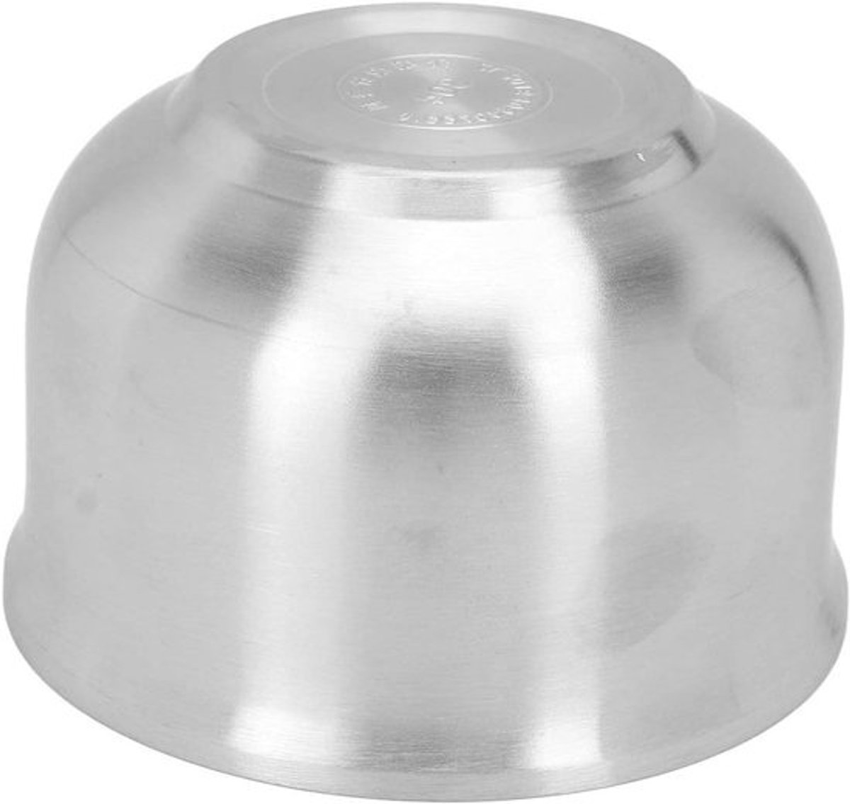 Scheerkom Roestvrijstaal - Scheerzeep Beker - Professioneel Scheren - Grote Capaciteit - 12 x 10 x 10 cm - Zilver