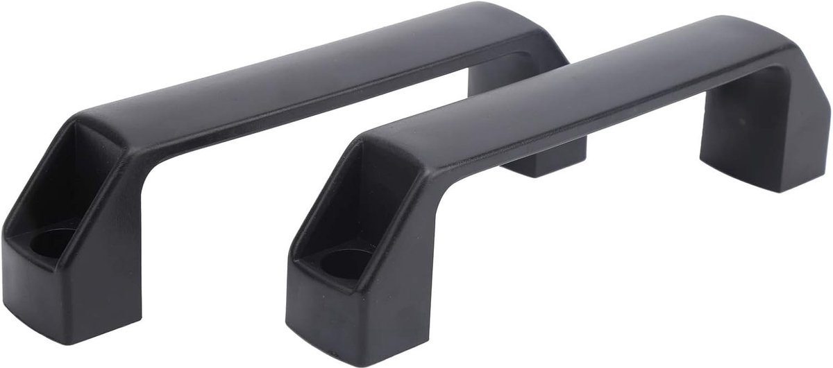 Set van 2 vervangende 8.5mm nylon plastic handgrepen voor industriële machines en lasapparaten (150mm)