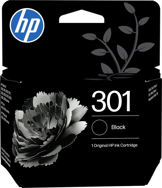 HP 301 originele zwarte inktcartridge