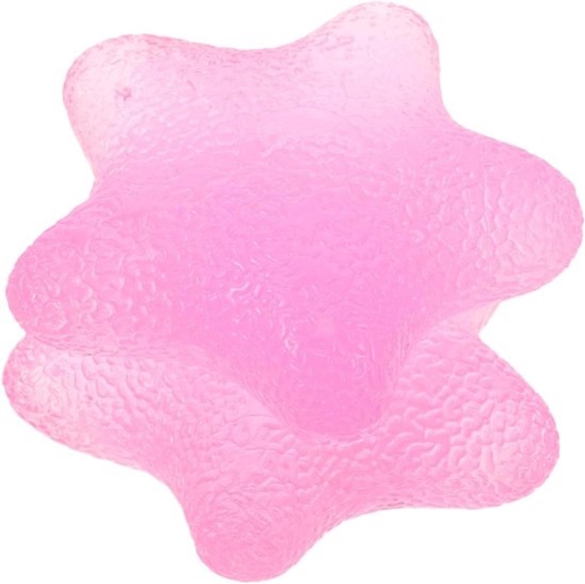 Zeester Handknijpers - Gripbal Rehabilitatie - Vingertraining Fitness - Zacht Thermoplastisch Elastomeer - 8 cm - Roze