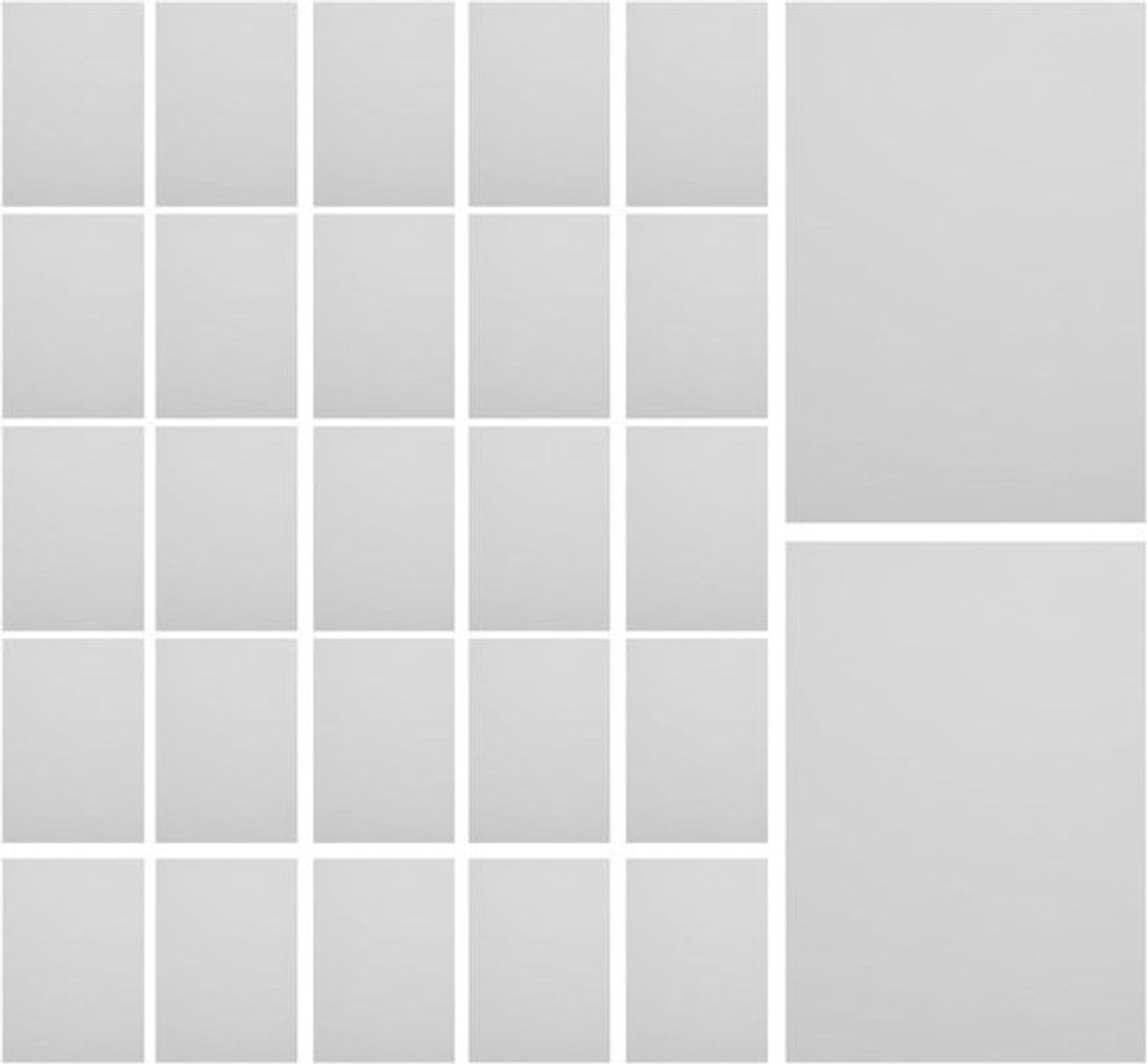 Puzzel Lijmvellen - Puzzel Bewaarvellen - Puzzels Bewaren - Eenvoudig Pellen - 10 vellen - Wit