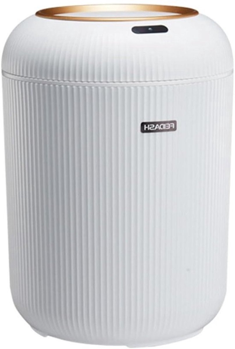 Automatische Afvalbak - Prullenbak Sensor - Hygiënisch Afval Weggooien - Handsfree Bewegingssensor - 95 Liter - Wit