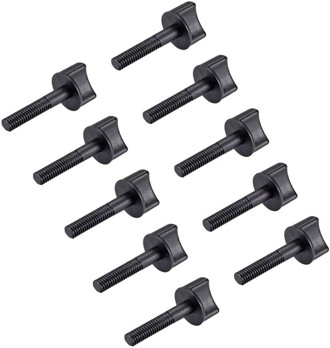 M6 x 20mm Nylon Thumb Screw - Handgedreven Spijker voor RC Modellen - 10 Stuks