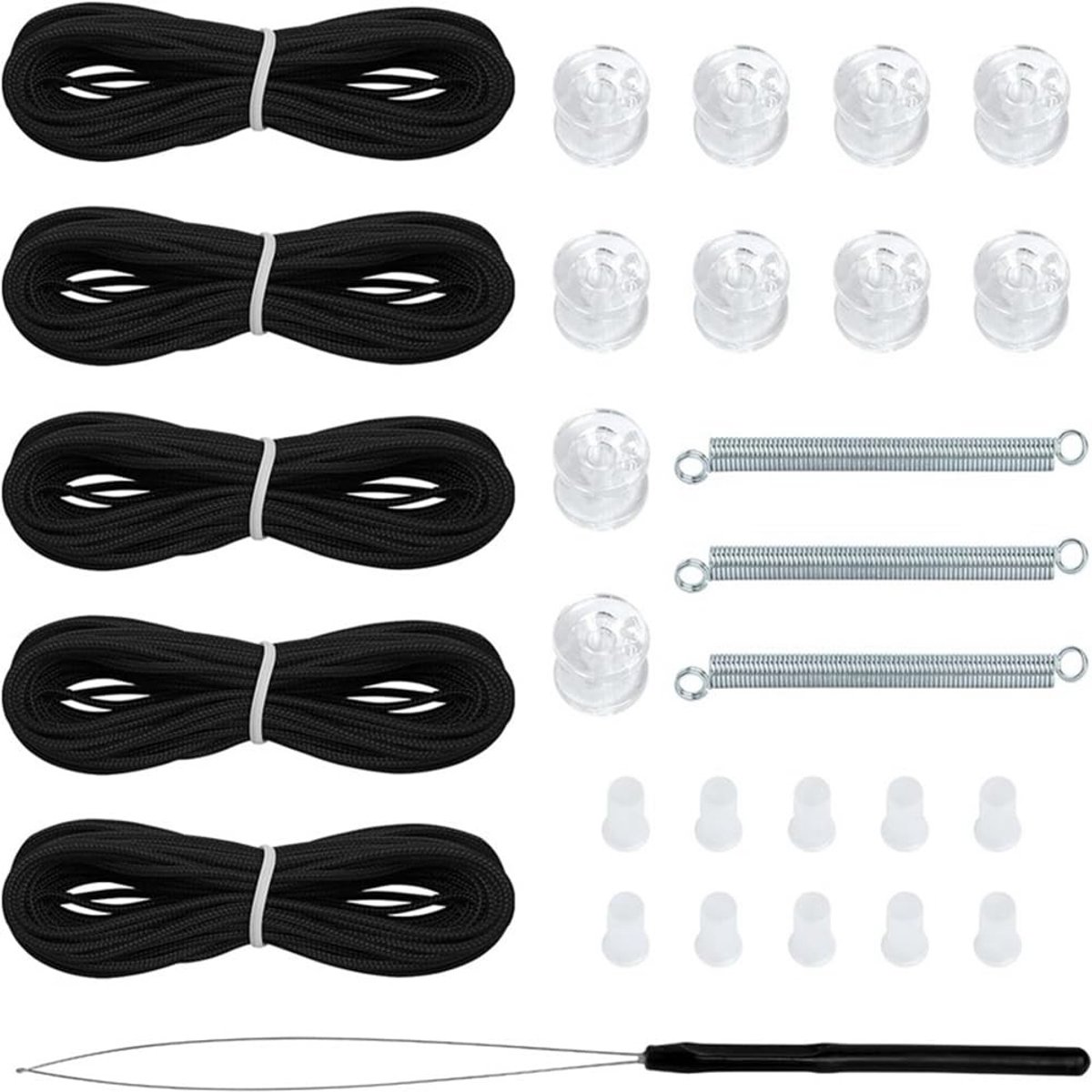 Geplooide Schaduw Reparatieset - Wit
