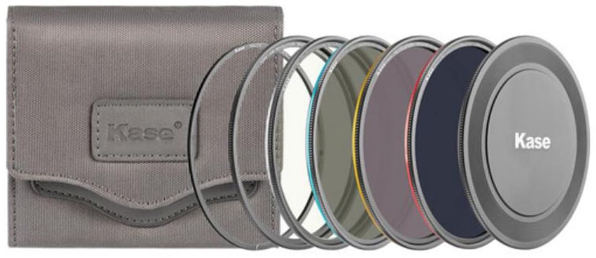 Professionele 77mm Magnetische Filterset - Inclusief ND8, ND64, ND1000 en Adapter