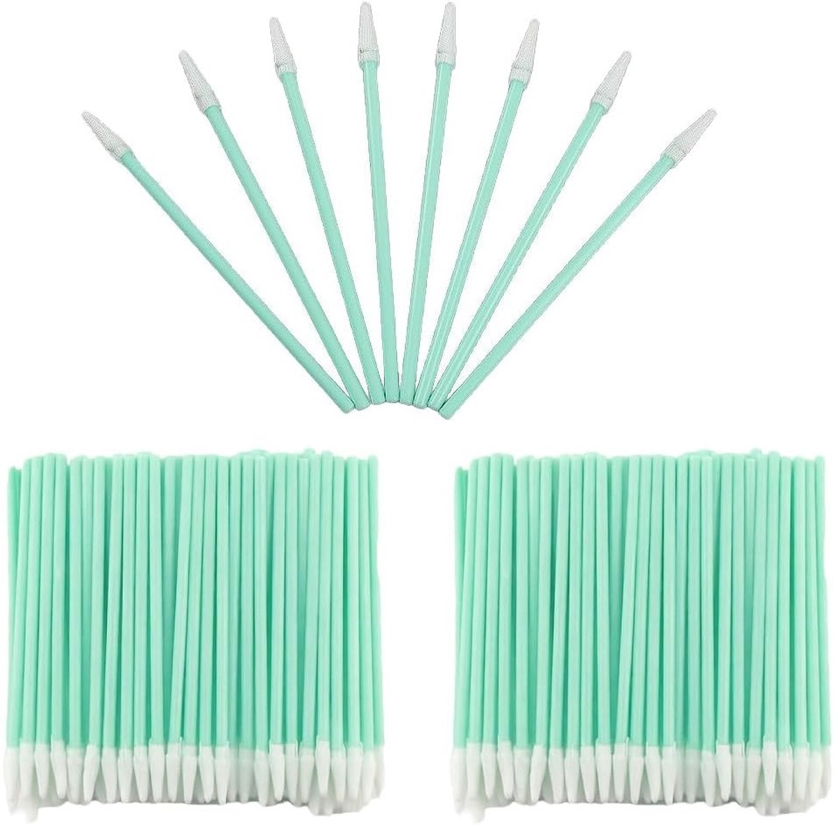 200 stuks lange puntige wattenstaafjes voor reinigen, make-up en hygiënegebruik