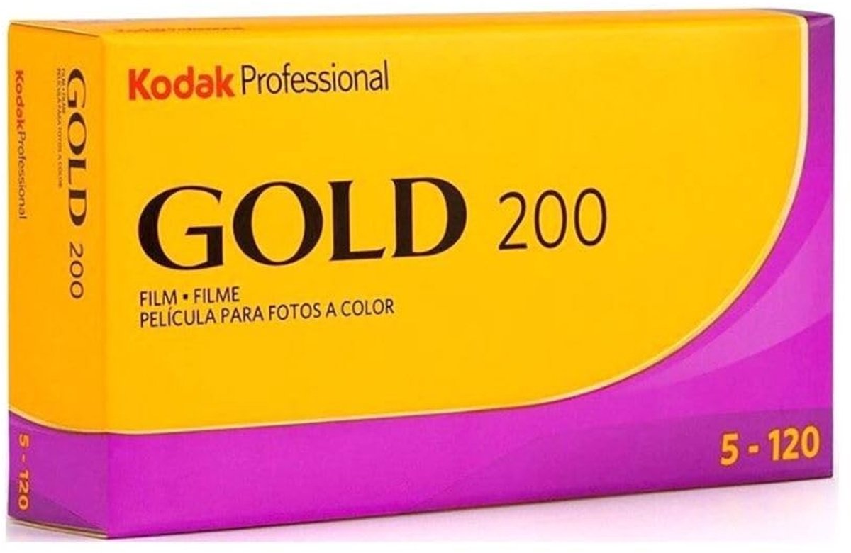 Professionele kleur negatieve film - 5-pack 120 rol