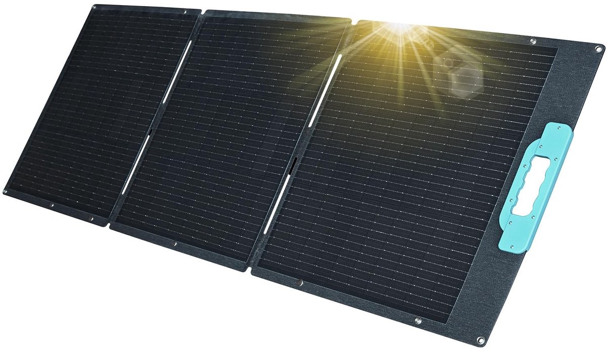 Opvouwbaar Zonnepaneel 150W 12V met 10-Busbar Technologie