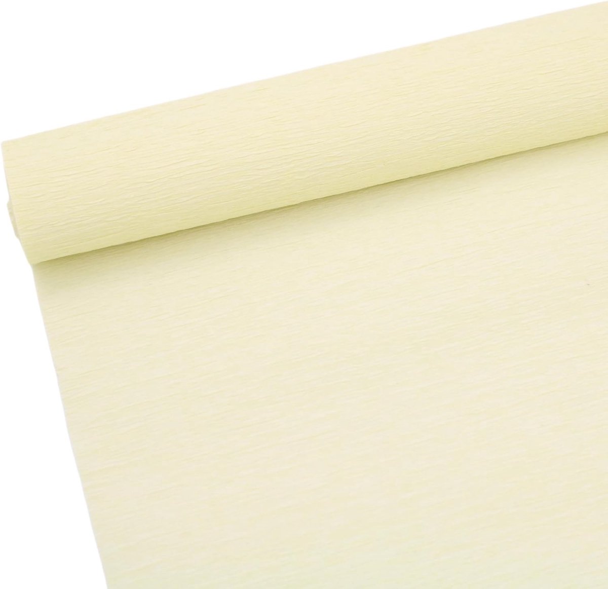 Premium Crepe Papier Rol voor Bloemen maken - Witte, Groene en Roze Crepe Vellen, 25.5cm Breed, 2.4m Lang, Ideaal voor Decoratie en Knutselen