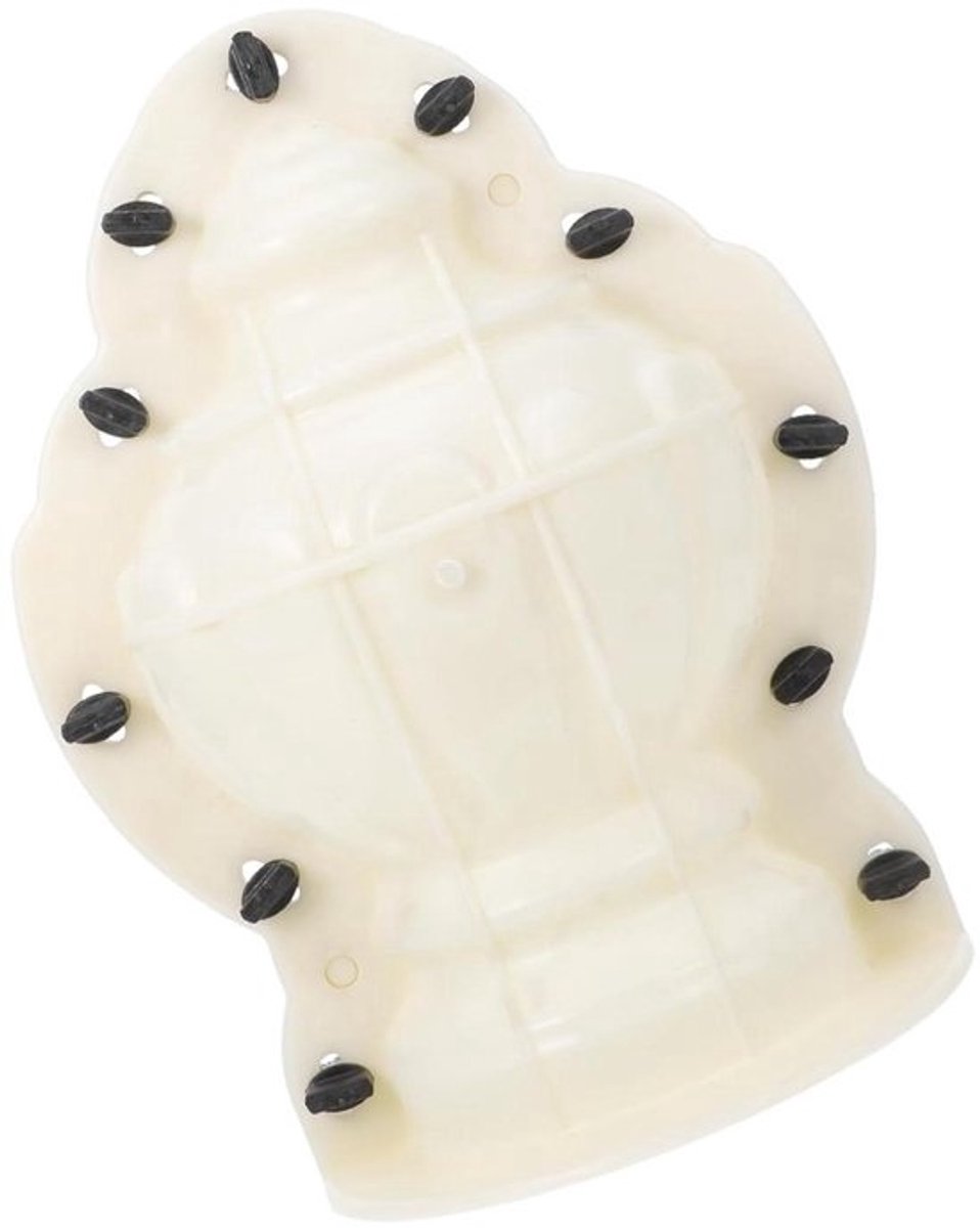 Betonnen Plantenbakmal - Cementpot Sjabloon - Tuindecoratie Maken - Romeinse Zuil Bolvorm - 33 x 25 x 21 cm - Beige
