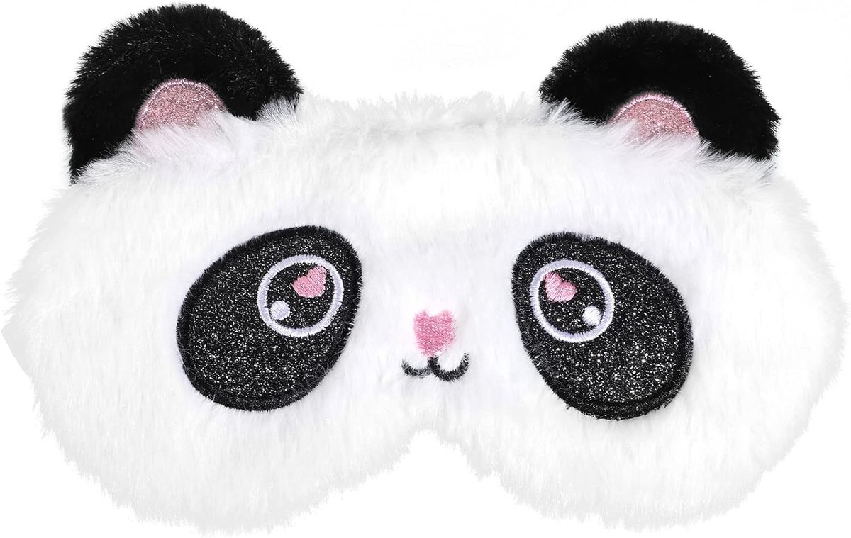 Zacht Pluche Slaapmasker voor Kinderen met Schattige Dierenmotieven - Ideaal voor Naps, Vliegtuigreizen en Thuisgebruik