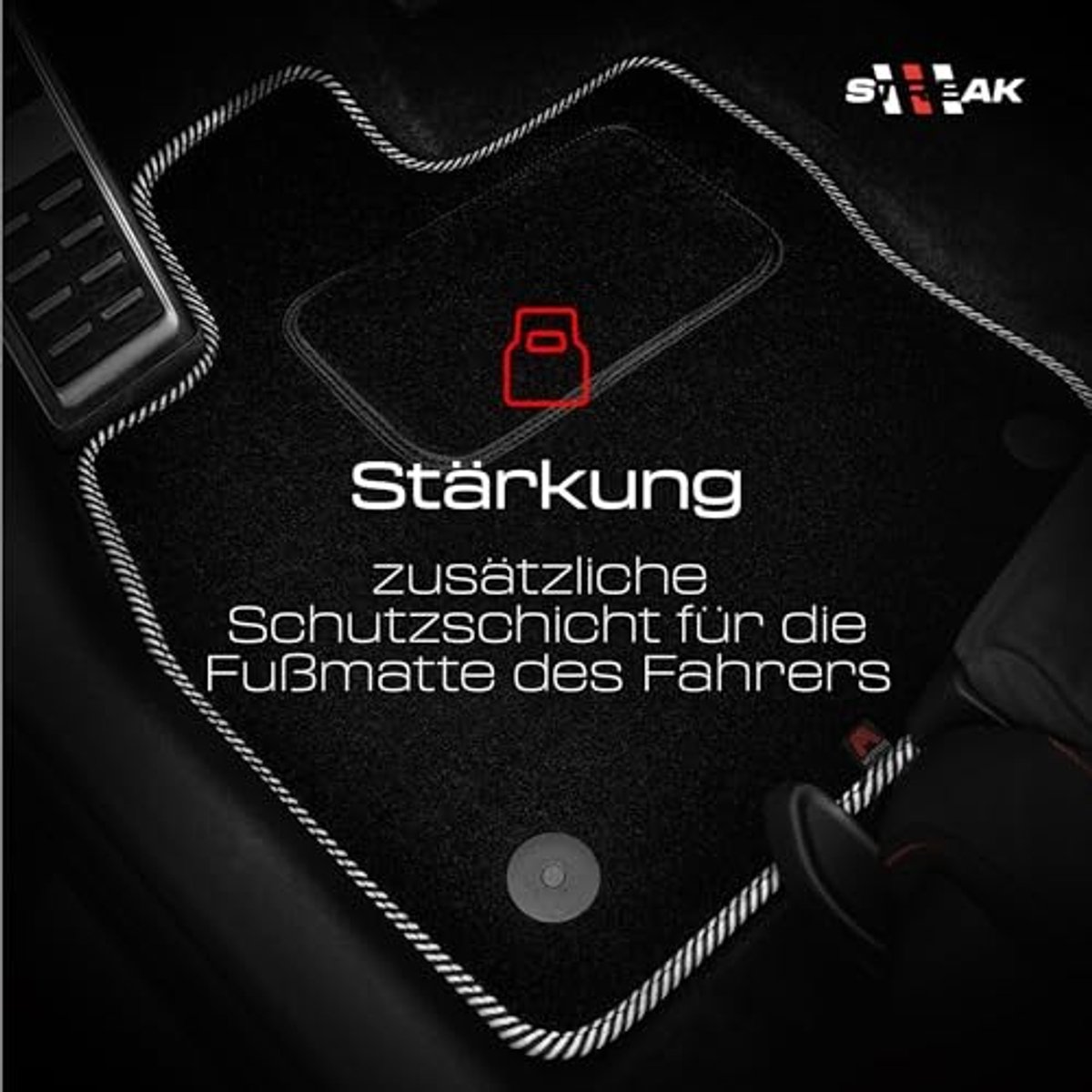 Velours Vloermatten - Perfecte Pasvorm voor Chrysler PT Cruiser 2000-2009 - Zwart