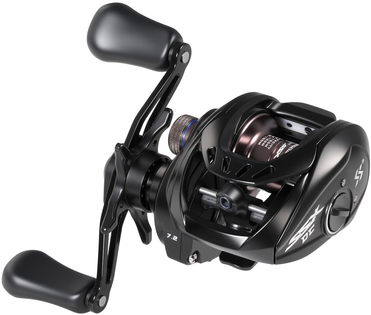 Baitcasting Reel - Digitale remsysteem met microcomputer - 7.2:1