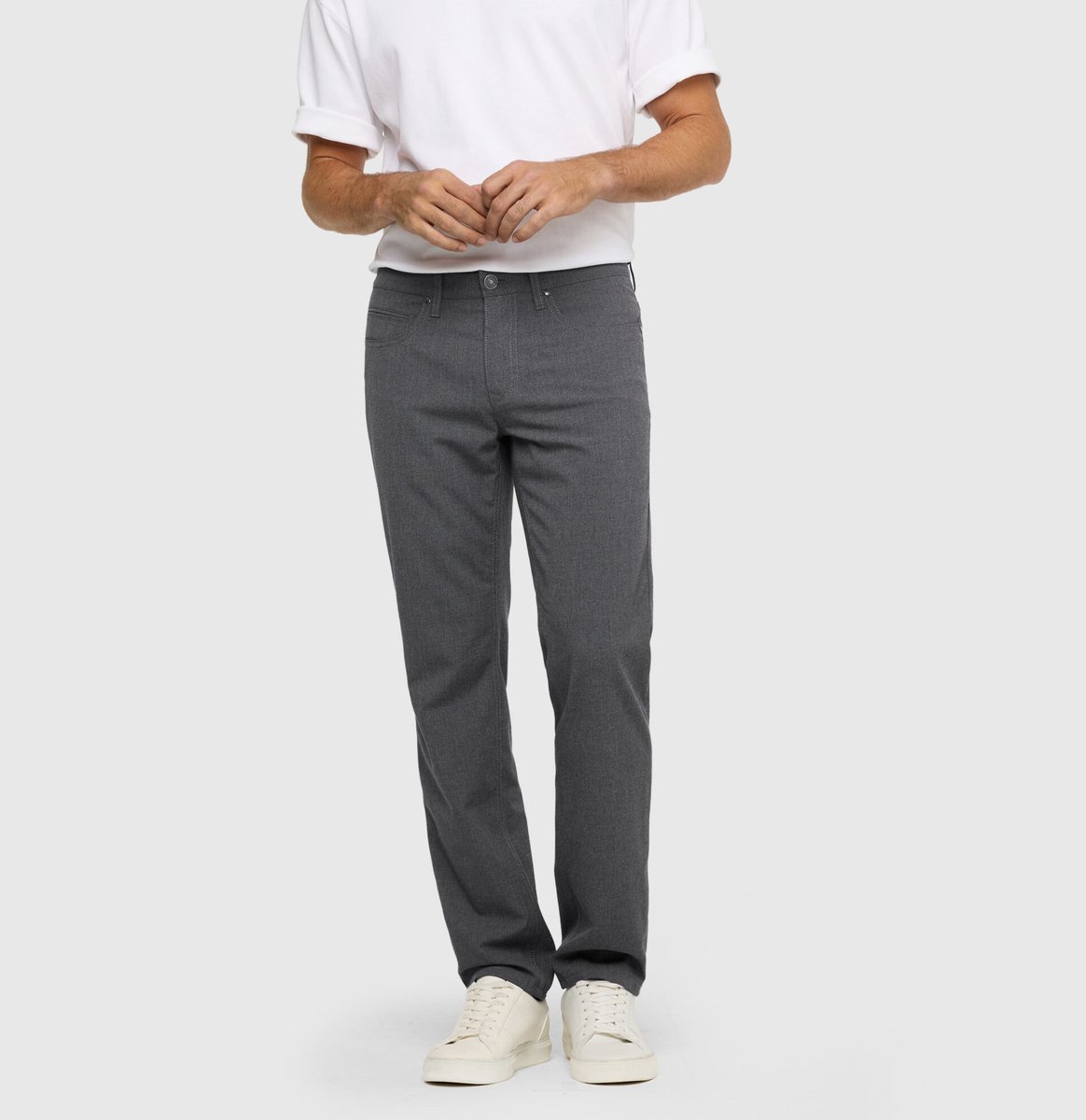 MAC - Heren broek - Maat 38 - Mannen - GRIJS - polyester