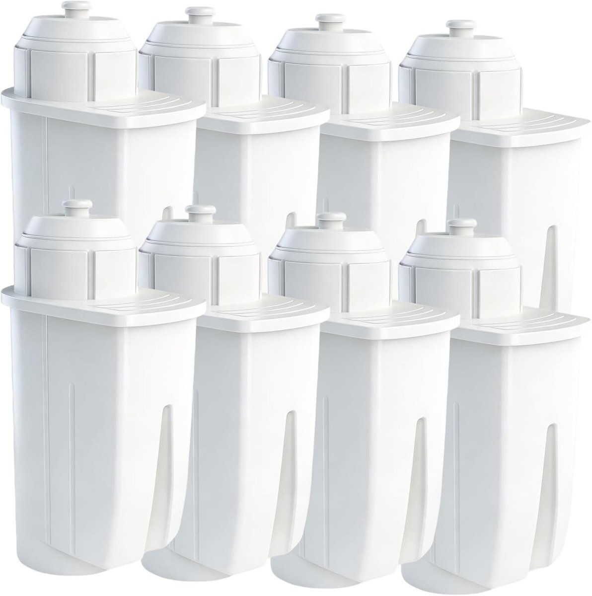 Waterfilters voor Volautomatische Koffiemachines - 8 Stuks, Geschikt voor Siemens EQ5 EQ6 EQ9 en Bosch TCZ7003 TCZ7033, Verbetert Smaak en Kwaliteit van Koffie