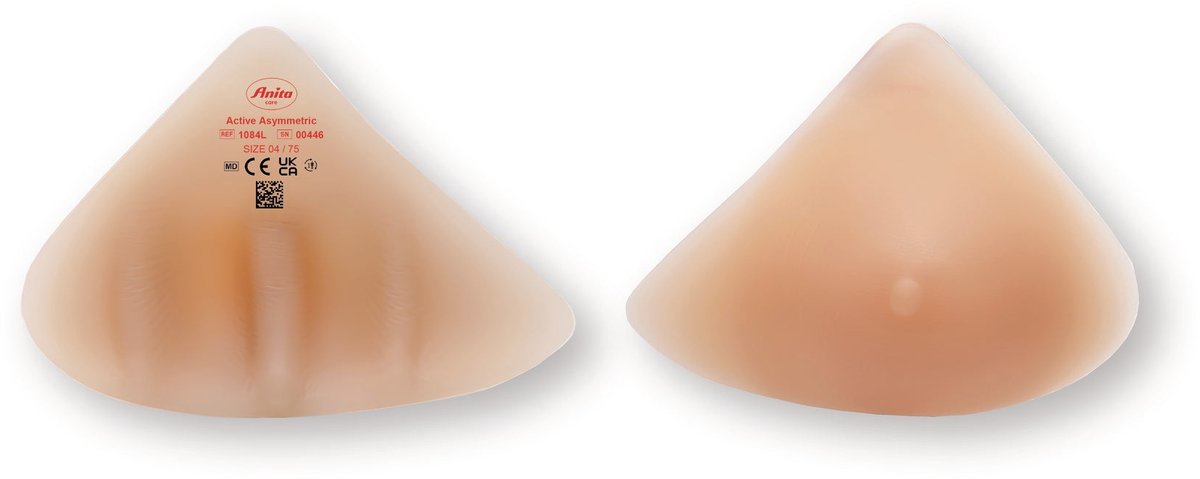 Anita borstprothese Active Asymmetric 1084 L/R - Maat 80 - l/r R