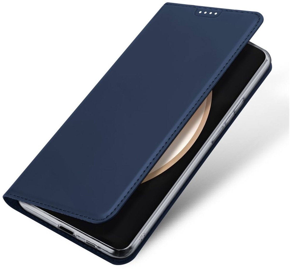 Dux Ducis Skin Pro Hoesje Geschikt voor Samsung Galaxy S25 FE | Book Case met Pasjeshouder | Portemonnee | Standaard | Blauw