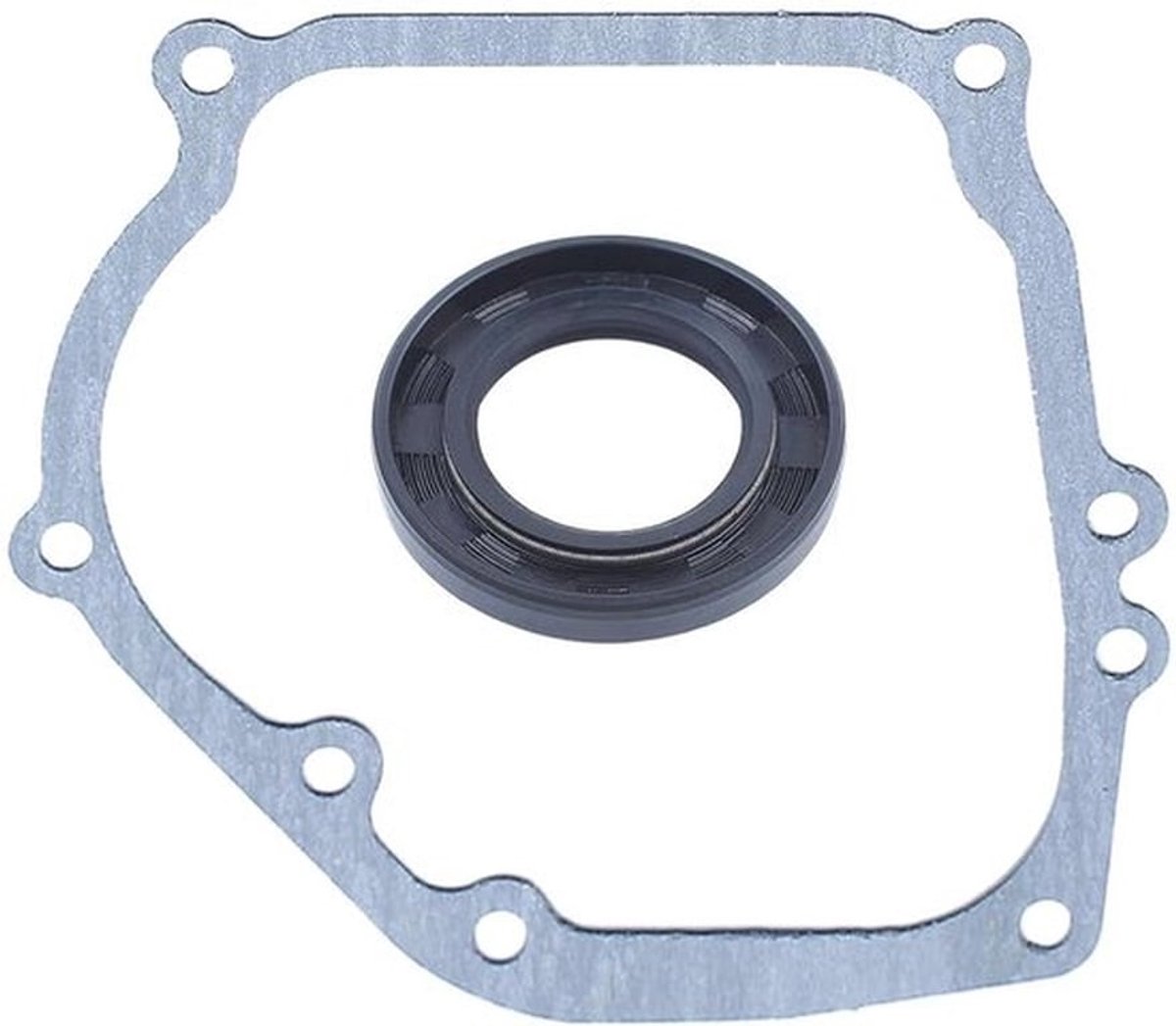 Crankbehuizing met crankasafdichtring van duurzaam materiaal, geschikt voor GX160 en GX200 168F motoren, ideaal als vervangend onderdeel voor benzinemotoren van trimmers en generatoren
