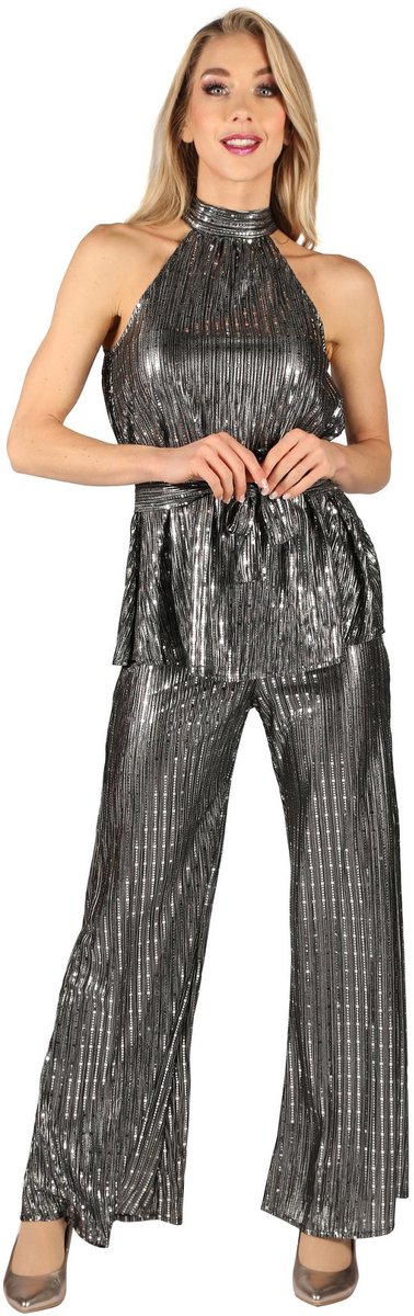 Disco Diva Jurk zilver