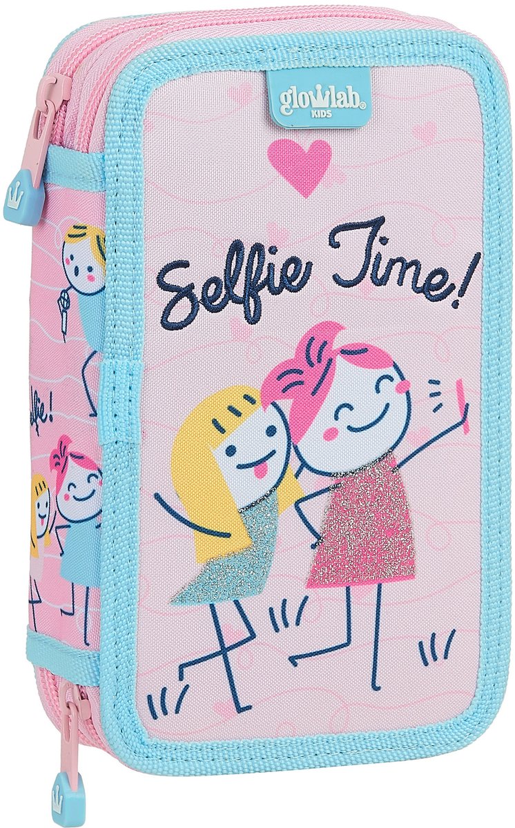 GLOWLAB Gevuld Etui Best Friends - 28 st. - Polyester