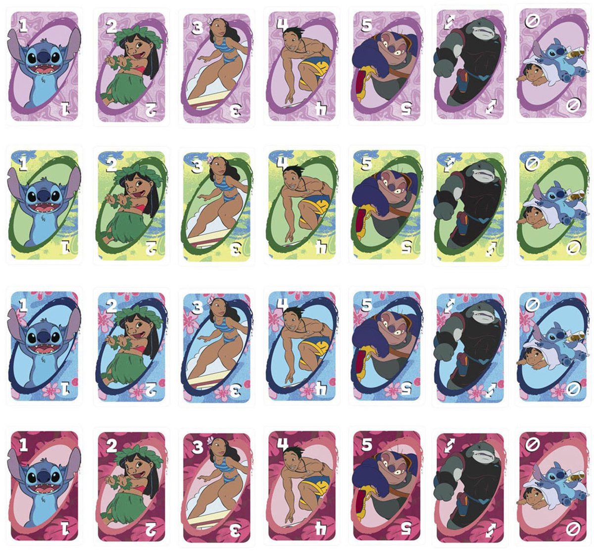 Mattel Games UNO Lilo & Stitch Kaartspel — afbeelding 14