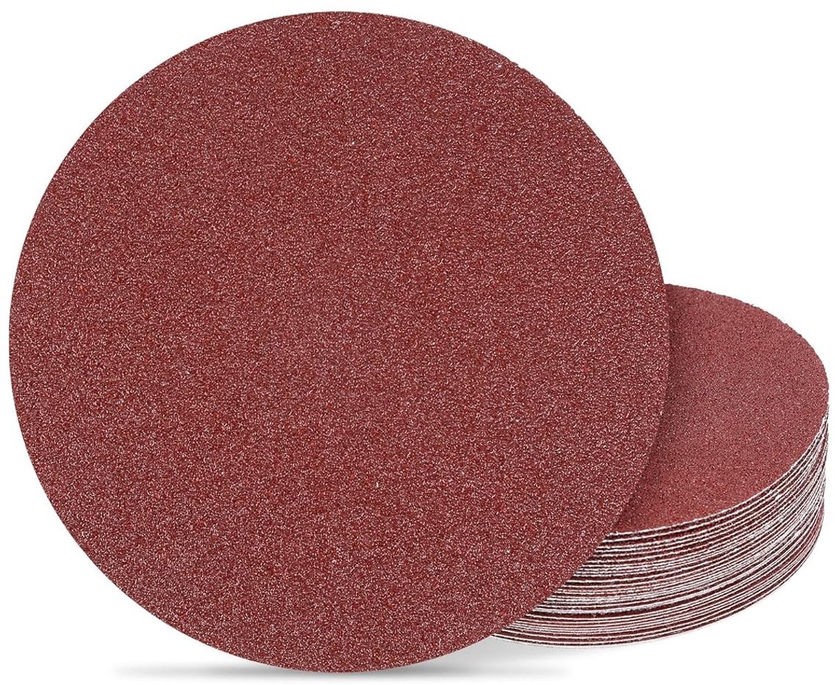 125mm Schuurpapier, 80 Grit, Orbital Schuurdiscs voor Hout, Chipboard en Metaal, Verpakking van 30 Stuks, Ideaal voor Schuren en Afwerken