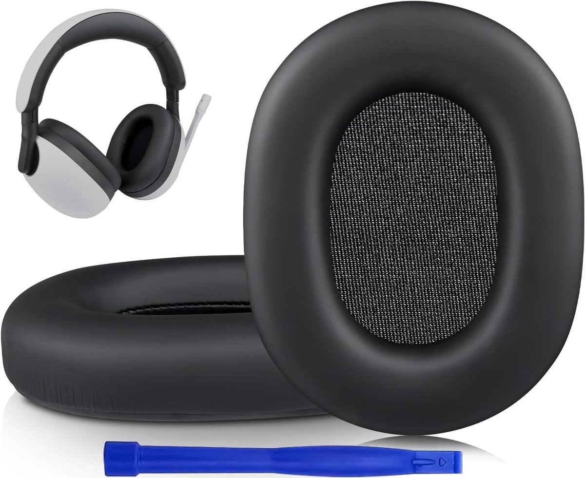 Vervangende Oorkussens voor Draadloze Gaming Headset, Zacht Eiwitleer, Geluidsisolatie en Comfortabele Pasvorm