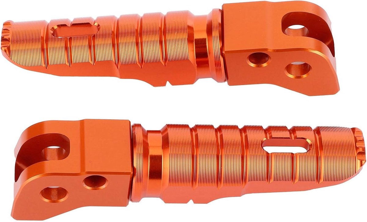 Aluminium Voetsteunen Achter voor Motorfietsen, CNC-gefreesde Pedalen voor RC200/390, 125/250/300 - Duurzaam en Stijlvol Accessoire voor Optimale Grip en Comfort