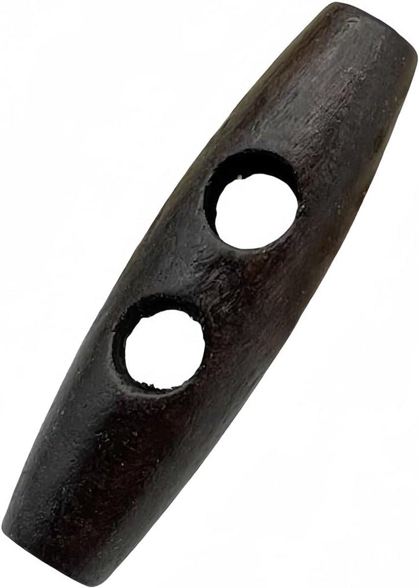 Knopen 2 Gaten Houten Knopen Naaien Handwerk DIY Accessoire voor Kleding Jassen Blazers en Tassen