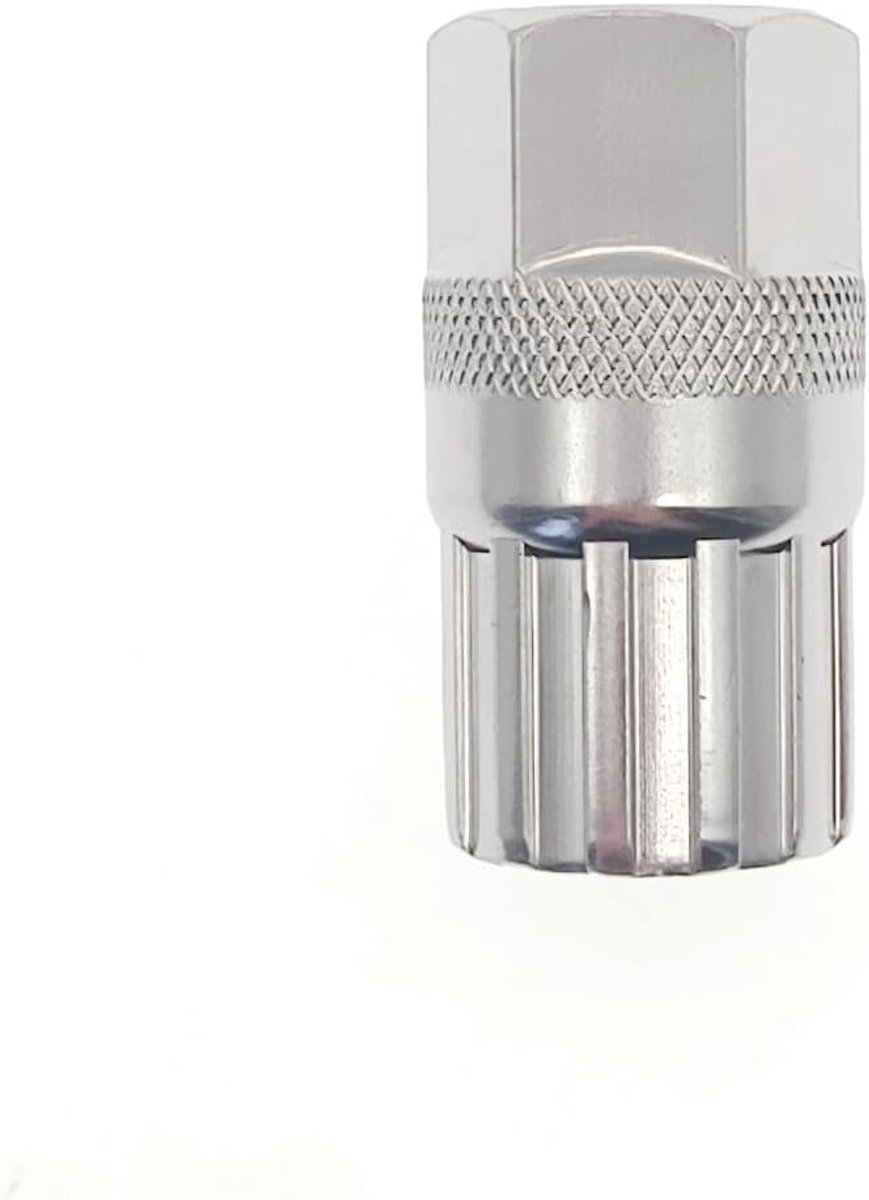 Fietsvrijloop Verwijdering Lock Ring Gereedschap, Lockring Verwijderingsgereedschap voor Bergfiets, Compatibel met Shimano Sunrace en Andere 12 Fluitwielen, 6 7 8 9 10 11 Speed Wiel