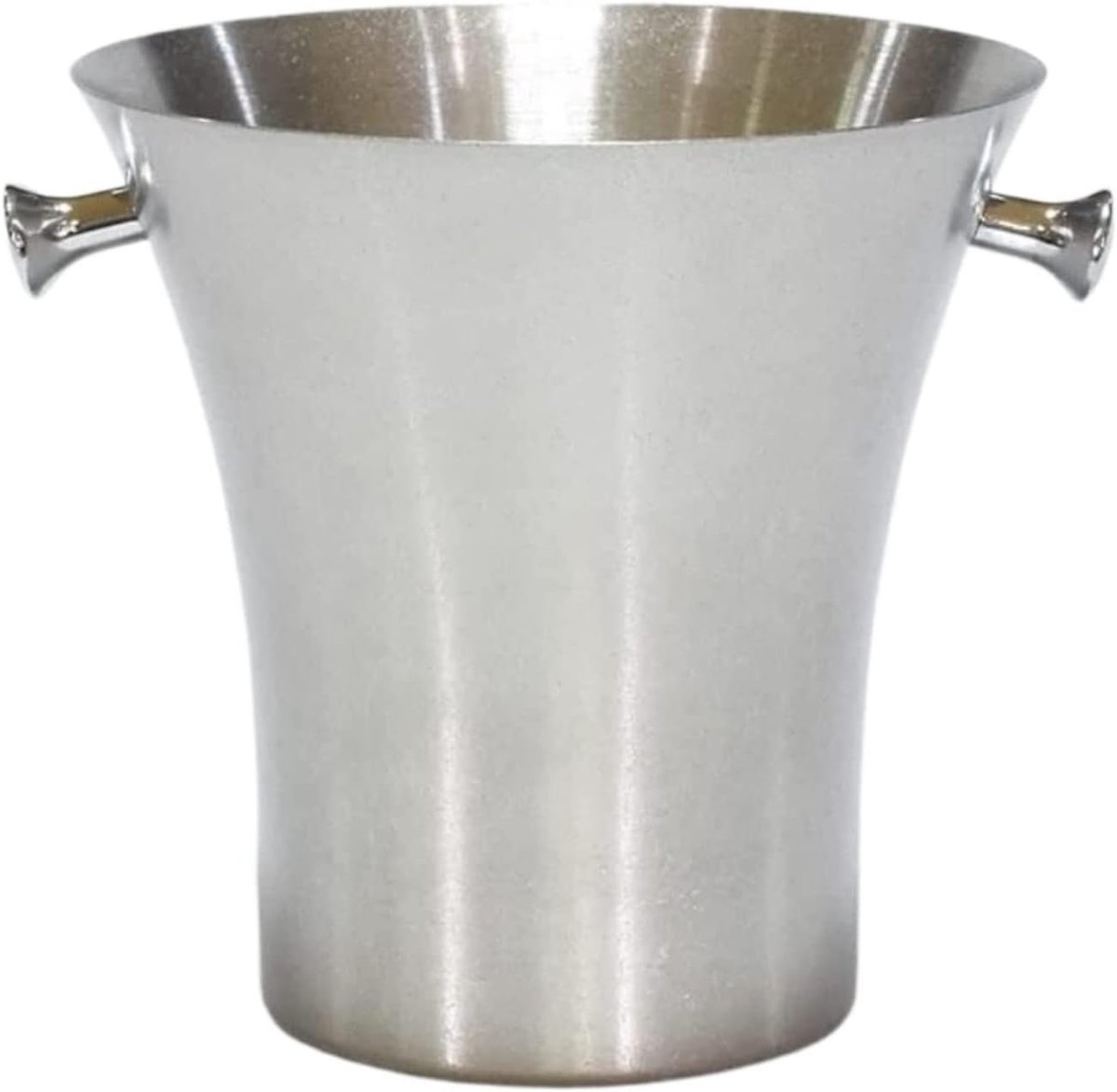 Verdikte RVS IJsemmer Wijn Champagne Europees Thuis Buitenbier IJsblokjesemmer (Color : Blue,Silver, Size : 21.8 * 21.8cm)