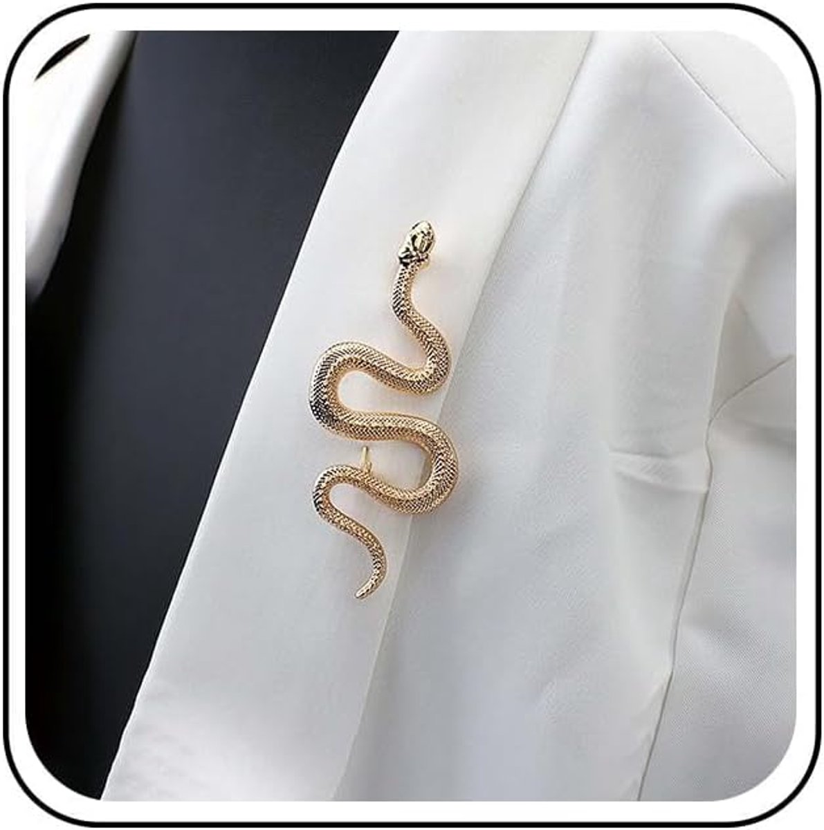 slang broche gouden broche slang broche gothic slang broche metalen dier slang lapel pin rugzak clip banket badge decoratieve broche voor vrouwen